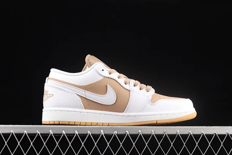 All categories Air Jordan Jordan series basketball shoes Air Jordan 1 Low G version pure original Air Jordan 1 Low AJ1 Joe 1 white and yellow low-top cultural and leisure sports sneakers DN6999-100